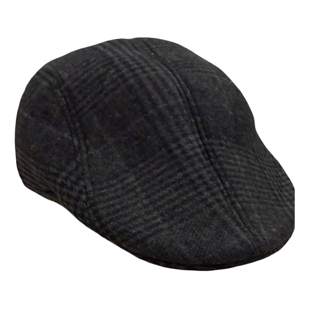 Black Plaid Ivy Cap – Classic Taxi Driver Vibes